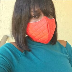 Quilted Leather Mask